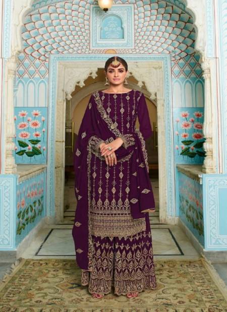 Zisha Simran Heavy Wedding Wear Heavy Georgette Designer Latest Salwar Suit Collection Catalog